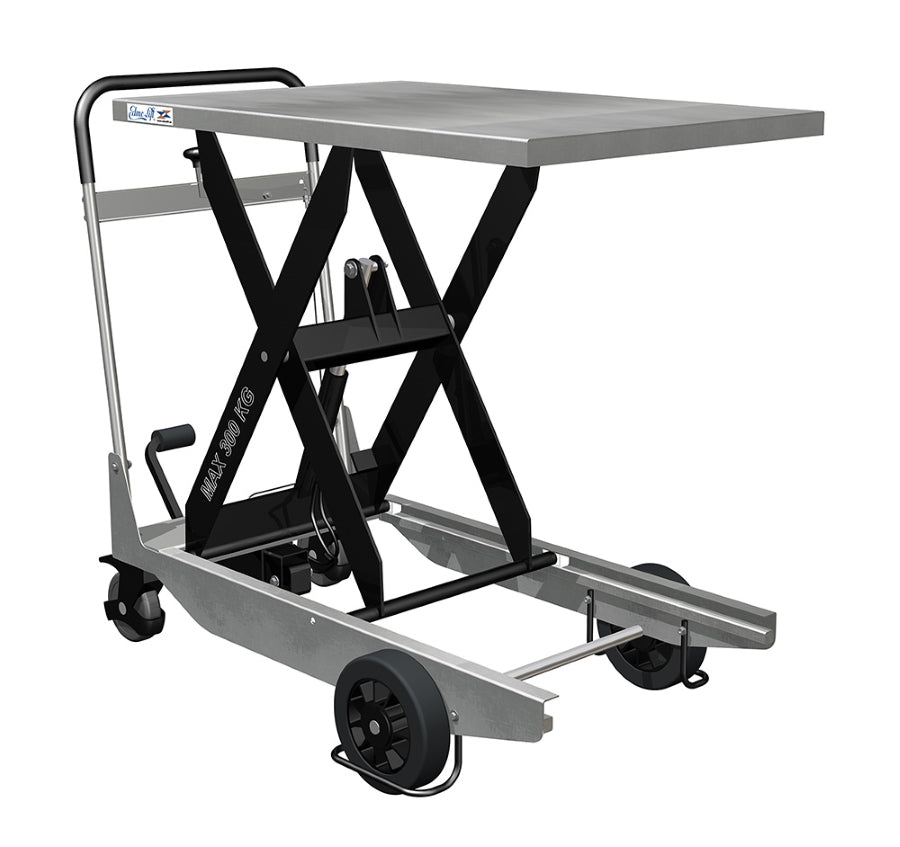 EdmoLift - Carro elevador móvil para transporte y posicionamiento de trabajo