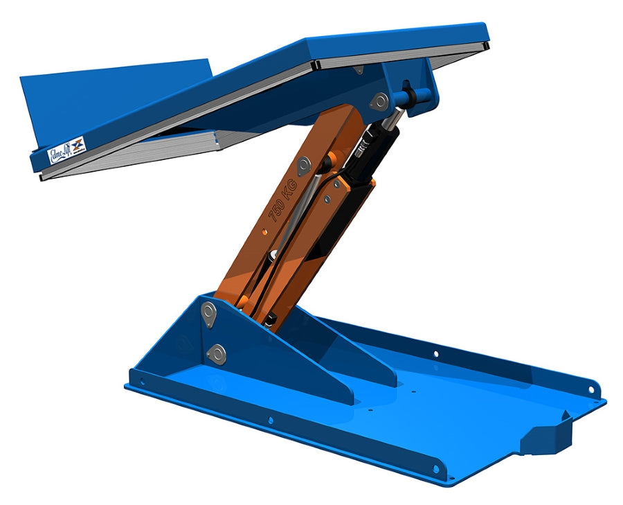EdmoLift - Elevador de brazo para levantamiento e inclinación de palés y contenedores