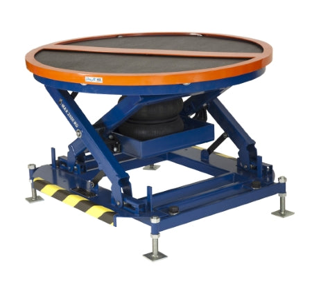 EdmoLift - Mesa portapalés PL 2002 con colchón de aire para altura ergonómica automática